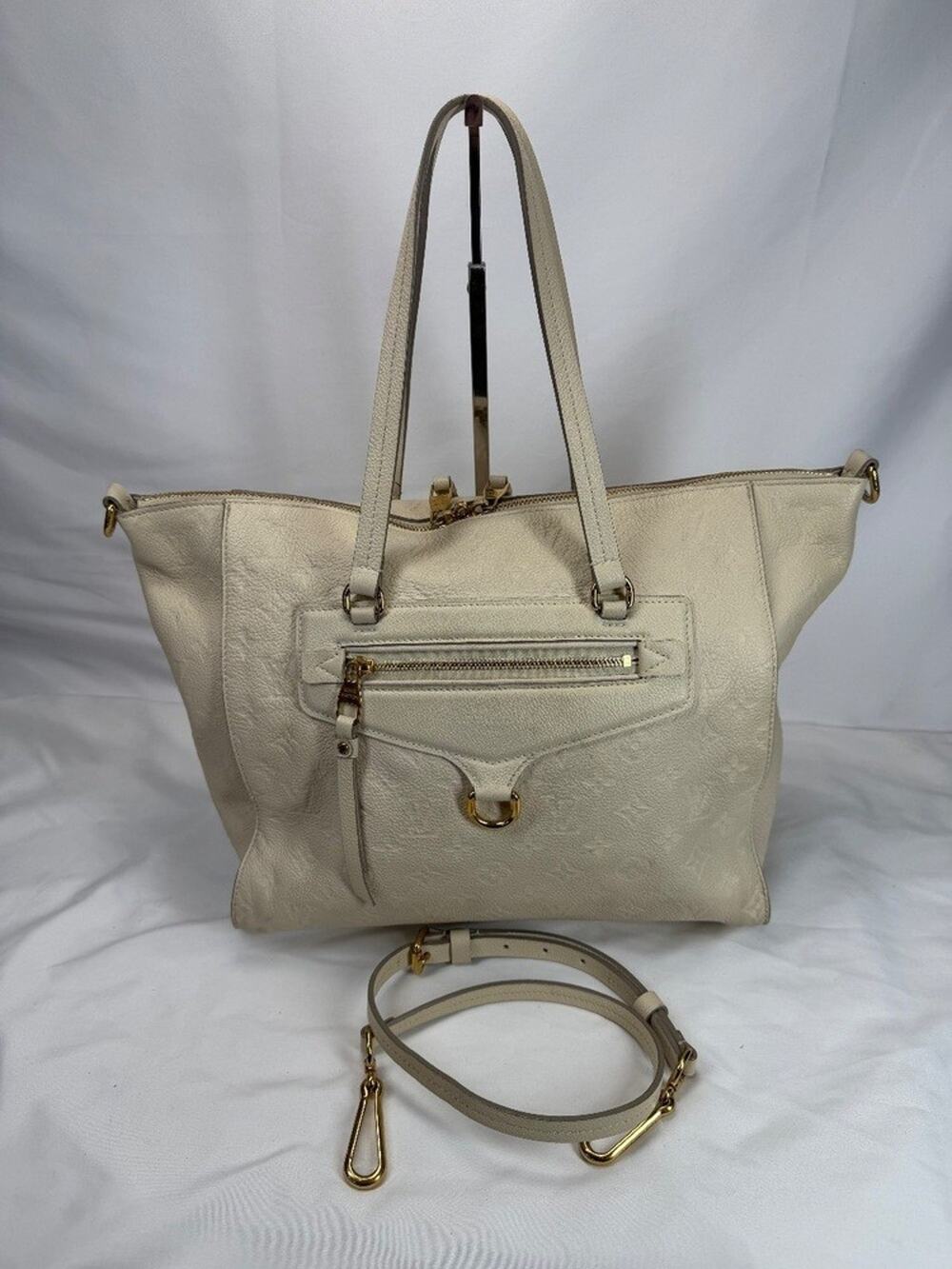 Louis Vuitton Lumineuse PM Monogram Empriente Neige SPB-MS 358525